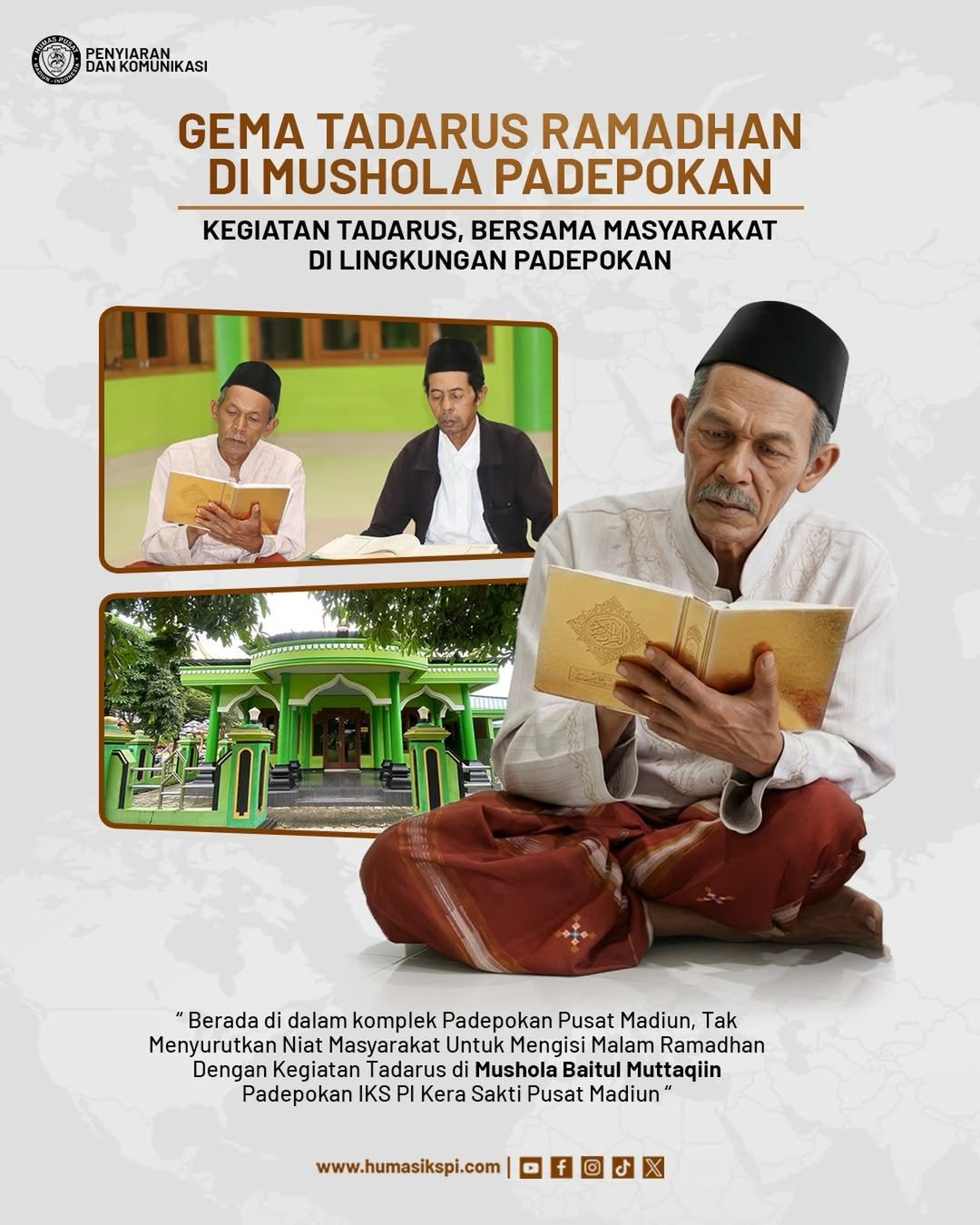 Gema Tadarus Ramadhan di Moshola Padepokan